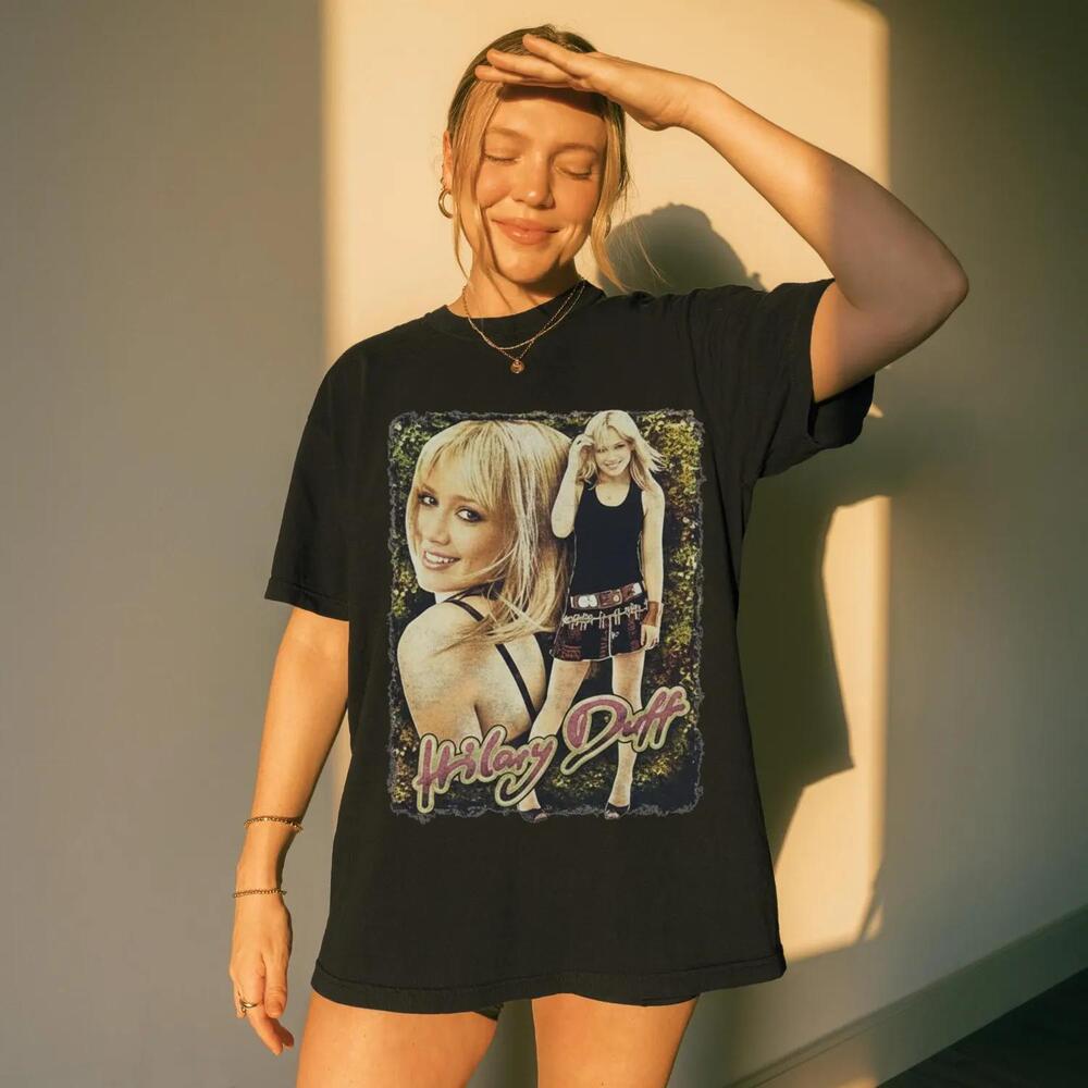 Hilary Duff  Bootleg Concert T Shirt, Adult Unisex